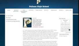 
							         Dr. Clark Harden - Pelham High School - Pelham City Schools								  
							    