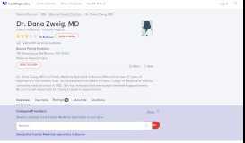 
							         Dr. Dana Zweig, MD - Reviews - Bourne, MA - Healthgrades								  
							    