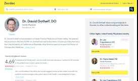 
							         Dr. David Gothelf, DO | Desert Family Medicine of Green Valley ...								  
							    