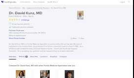 
							         Dr. David Kunz, MD - Reviews - Lawrenceville, GA - Healthgrades								  
							    