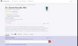 
							         Dr. David Novelli, MD - Reviews - Elma, NY - Healthgrades								  
							    