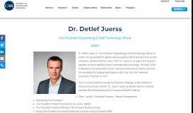 
							         Dr. Detlef Juerss | Center for Automotive Research								  
							    