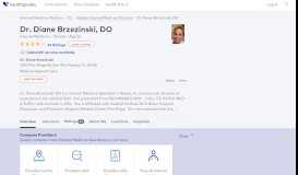 
							         Dr. Diane Brzezinski, DO - Reviews - Naples, FL - Healthgrades								  
							    