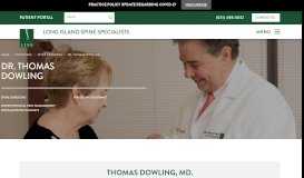 
							         Dr. Dowling - Long Island Spine Specialists, P.C.								  
							    