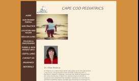 
							         Dr. Elise Branca - Cape Cod Pediatrics								  
							    