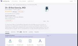 
							         Dr. Erika Garcia, MD - Reviews - Portales, NM - Healthgrades								  
							    