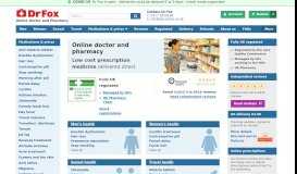 
							         Dr Fox | Online Doctors Prescriptions and Pharmacy								  
							    