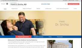 
							         Dr. Frank Sirchia - Family Doctor in Riverview, FL » Florida Medical ...								  
							    