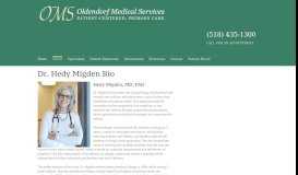 
							         Dr. Hedy Migden Bio - Oldendorf Medical Services								  
							    