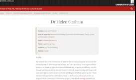 
							         Dr Helen Graham | School of Fine Art, History of Art and Cultural ...								  
							    
