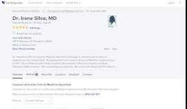 
							         Dr. Irene Silva, MD - Reviews - Chicago, IL - Healthgrades								  
							    