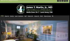 
							         Dr James Martin MD – OBGYN								  
							    