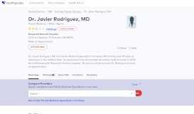 
							         Dr. Javier Sosa Rodriguez, MD - Reviews - Portales, NM - Healthgrades								  
							    