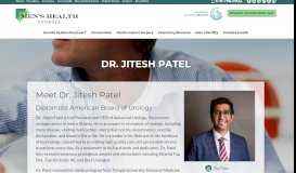 
							         Dr. Jitesh Patel « Men's Health Georgia								  
							    
