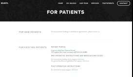 
							         Dr. Jonathon Backus - Patient Information — Jonathon Backus, M.D.								  
							    