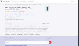 
							         Dr. Joseph Shanahan, MD - Reviews - Raleigh, NC - Healthgrades								  
							    