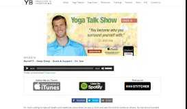
							         Dr. Josh Axe - Exodus Health Center - BurstFit - Yoga Talk Show								  
							    