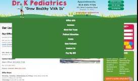 
							         Dr. K Pediatrics Office Location | 681 West Lumsden Road, Brandon ...								  
							    