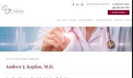 
							         Dr. Kaplan | CVAM								  
							    