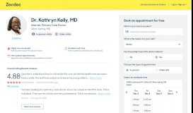 
							         Dr. Kathryn Kelly, MD, Silver Spring, MD (20901) Internist Reviews								  
							    
