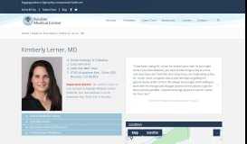
							         Dr. Kimberly Lerner - Endocrinology & Diabetes | Boulder Medical								  
							    