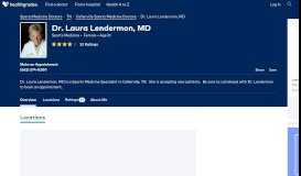 
							         Dr. Laura Lendermon, MD - Reviews - Collierville, TN - Healthgrades								  
							    
