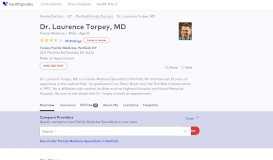 
							         Dr. Laurence Torpey, MD - Reviews - Penfield, NY - Healthgrades								  
							    