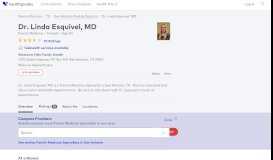 
							         Dr. Linda Esquivel, MD - Reviews - San Antonio, TX - Healthgrades								  
							    