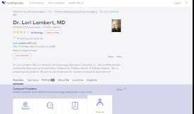
							         Dr. Lori Lambert, MD - Reviews - Orlando, FL - Healthgrades								  
							    