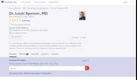 
							         Dr. Louis Spencer, MD - Reviews - Cartersville, GA - Healthgrades								  
							    