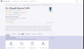 
							         Dr. Magdi Wassef, MD - Reviews - Southaven, MS - Healthgrades								  
							    