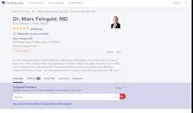 
							         Dr. Marc Feingold, MD - Reviews - Manalapan, NJ - Healthgrades								  
							    