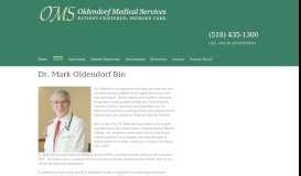 
							         Dr. Mark Oldendorf | Oldendorf Primary Care - Oldendorf Medical ...								  
							    