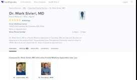 
							         Dr. Mark Sivieri, MD - Reviews - Columbia, MD - Healthgrades								  
							    