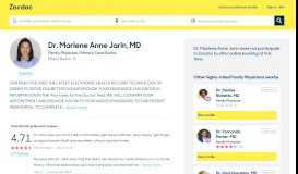 
							         Dr. Marlene Anne Jarin, MD | Albert Canas MD & Associates, Miami ...								  
							    