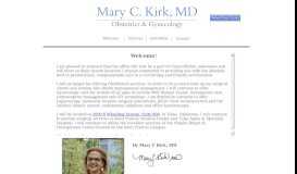
							         Dr Mary C Kirk - Obstetrics and Gynecology								  
							    