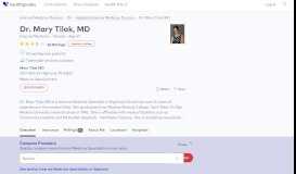 
							         Dr. Mary Tilak, MD - Reviews - Highland, IN - Healthgrades								  
							    