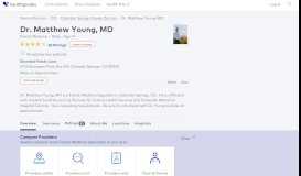 
							         Dr. Matthew Young, MD - Reviews - Woodland Park, CO - Healthgrades								  
							    