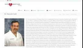 
							         Dr. Mazzola Frank — South Heart Clinic								  
							    