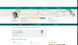 
							         Dr. Medhavi Jogi - Houston, TX - Endocrinologist Reviews & Ratings ...								  
							    