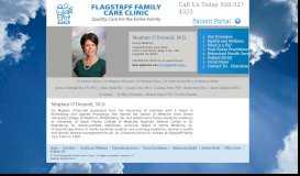 
							         Dr. Meghan O'Donnell, M.D. Flagstaff Family Care Clinic								  
							    