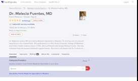
							         Dr. Melecia Fuentes, MD - Reviews - Weslaco, TX - Healthgrades								  
							    