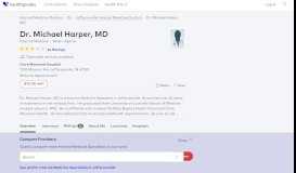 
							         Dr. Michael Harper, MD - Reviews - Sellersburg, IN - Healthgrades								  
							    