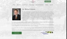 
							         Dr. Michael Johnson - Fredericksburg Clinic								  
							    