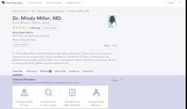 
							         Dr. Mindy Miller, MD - Reviews - Montrose, CO - Healthgrades								  
							    