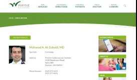 
							         Dr. Muhanad A. Al-Zubaidi, MD - Cardiology - Dayton , OH								  
							    