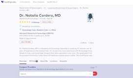 
							         Dr. Natalia Alejandro, MD - Reviews - Leesburg, FL - Healthgrades								  
							    