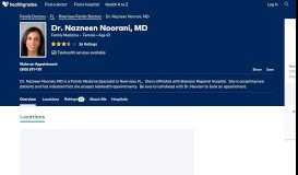 
							         Dr. Nazneen Noorani, MD - Book an Appointment - Riverview, FL								  
							    