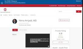 
							         Dr. Nima Amjadi, MD - Austin, TX - Cardiovascular Disease | Texas ...								  
							    