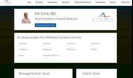 
							         Dr. Pal Durai Physicians | Access Health Care								  
							    